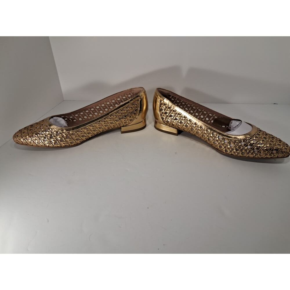Rockport Women’s 9W Gold Metallic Comfort Dress Flats NWT - Picture 5 of 7